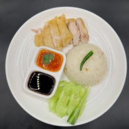 ข้าวมันไก่ต้ม