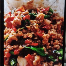 ข้าวกะเพราหมูสับ