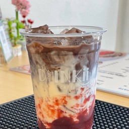 สตรอเบอรี่โกโก้นมสด