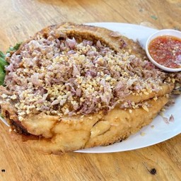 ปลานิลทอดกระเทียม