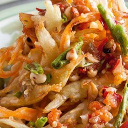 ส้มตำทอด