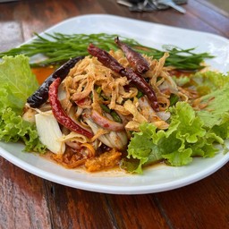 ยำหอยนางลม