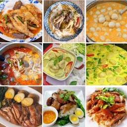 อาหารตามสั่งกะเพราพริกแห้ง -