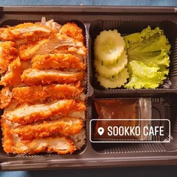 ข้าวไก่กรอบ