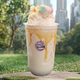 นมสดน้ำผึ้งปั่น