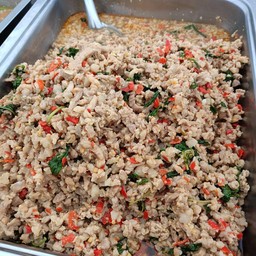 ข้าวราดกระเพราหมูสับ