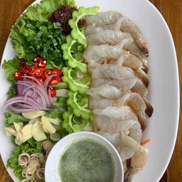 กุ้งแช่น้ำปลา