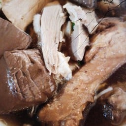 เส้นบะหมี่เป็ดตุ๋น+เป็ดพะโล้