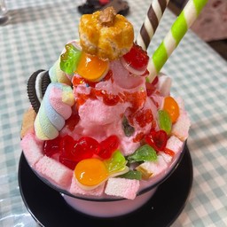 ปังเย็นนมชมพู