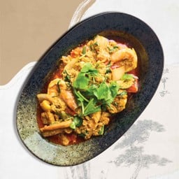 กุ้งผัดผงกะหรี่