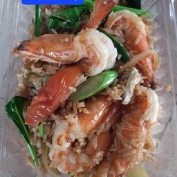 ข้าวผัดโบราณกุ้ง