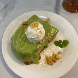 คาราเมลโทสต์ สังขยาใบเตย