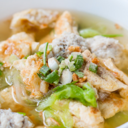 แกงจืดไข่น้ำหมูสับ