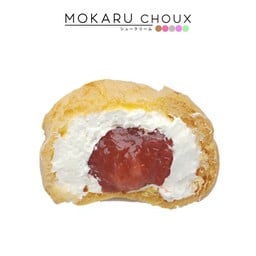 [ร้านMOKARU CHOUX] ชูครีมรสสตอรเบอร์รี่