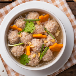 แกงจืดวุ้นเส้นหมูสับ