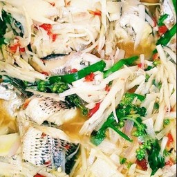 ต้มปลานิลใส่หน่อไม้ดอง