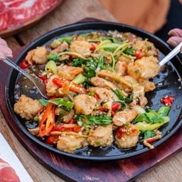 เนื้อปลาผัดฉ่า