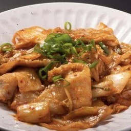 ผัดกิมจิใส่หมู่