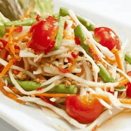 [ส้มตำเจ้เก๋ครกแตกซีฟู้ด] ตำไทย