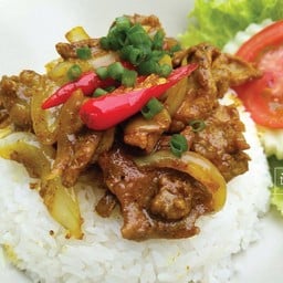 ข้าวหน้าเนื้อหอม