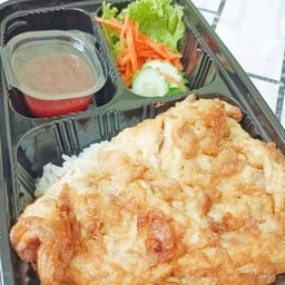 ข้าวไข่เจียวหมูสับ