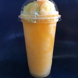 ส้มสด +มะนาวปั่น