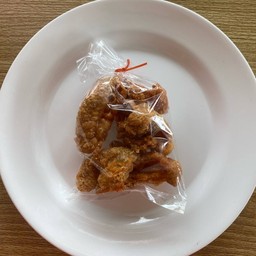 หนังไก่ทอด