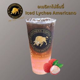 อเมริกาโน่น้ำลิ้นจี่ (Iced Lychee Americano)