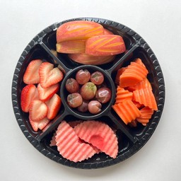 ผลไม้รวม 5 อย่างเซ็ต 3 (กล่องกลม) - 5 Mixed Fruits set 3 (rounded)