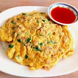 ข้าวไข่เจียวหมูสับ