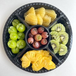 ผลไม้รวม 5 อย่างเซ็ต 2 (กล่องกลม) - 5 Mixed Fruits set 2 (rounded)