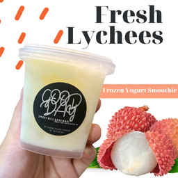 ไอศครีมลิ้นจี่โยเกิร์ต