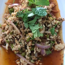 ลาบเนื้อสุก