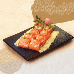 กุ้งเทมปุระแซลมอนโรล