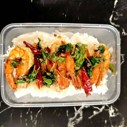 กะเพรากุ้ง