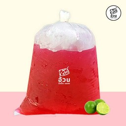 น้ำแดงมะนาว (มัดปาก)