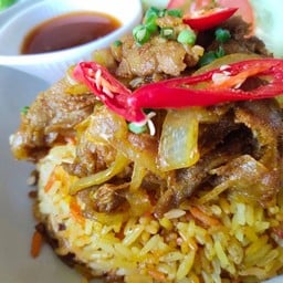 ข้าวหมกสามสีเนื้อหอม