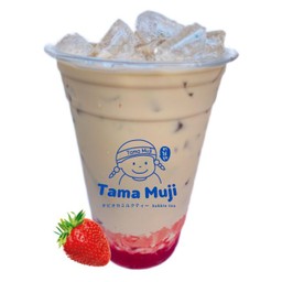 ชานมสตรอว์เบอร์รี่