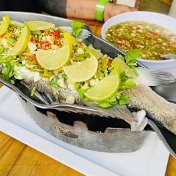 ปลานึ่งมะนาว