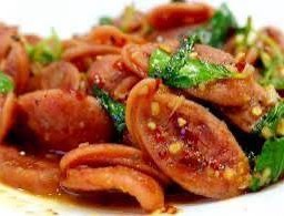 กะเพรากุนเชียงหมู (ราดข้าว)