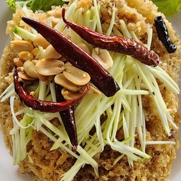 ยำปลาดุกฟู