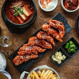 สันในไก่ทอดโซนยอน 6 ชิ้น