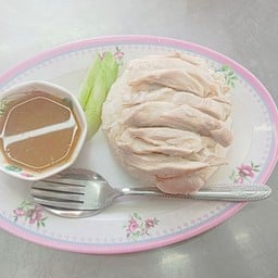 ข้าวมันไก่หน้าวัดละหาร วัดละหาร