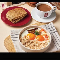 Kaya Toast With Pan Fried Eggs Set 2