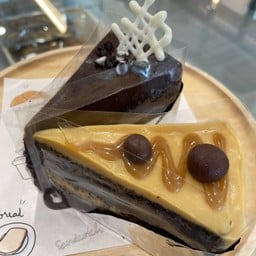 เค้กช้อคหน้านิ่ม+เค้กซอลตี้คาราเมล