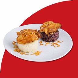 ข้าวคดห่อเหนียวไก่