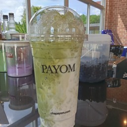 ลาเต้ชาเขียวเวลาไลน์แมนไปส่งจะไม่เป็น2ชั้นนะค่ะ