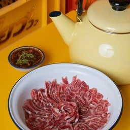 ลวกจิ้มเนื้อกรอบ