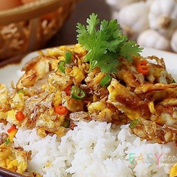 ข้าวราดต้มยำแห้ง