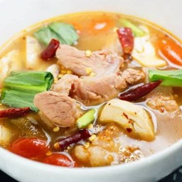 ต้มแซ่บหมู